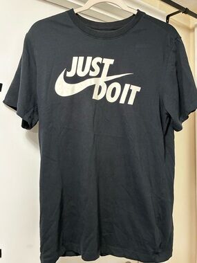 Black and White Nike T-Shirt